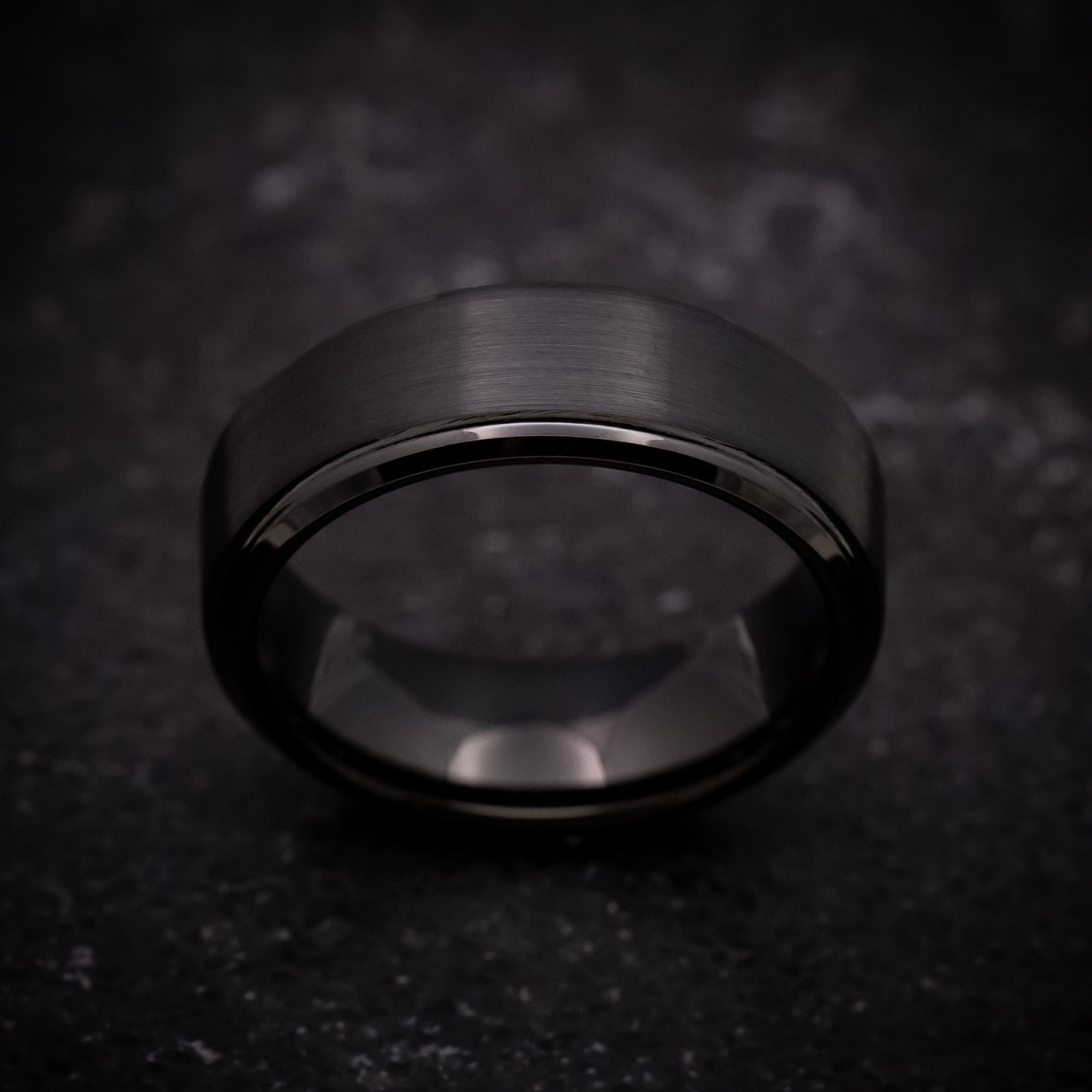 Black Tungsten Ring