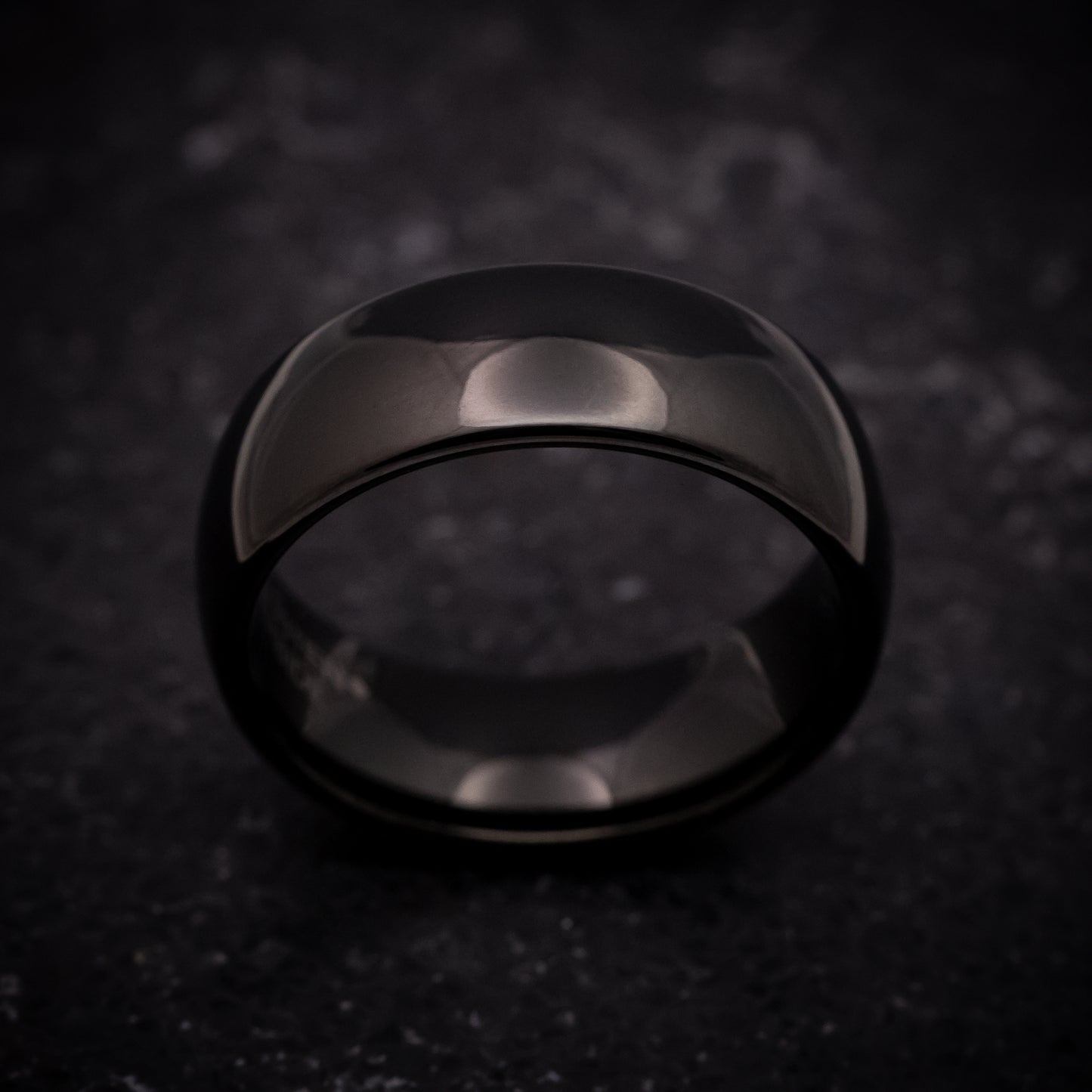 Black Tungsten Ring