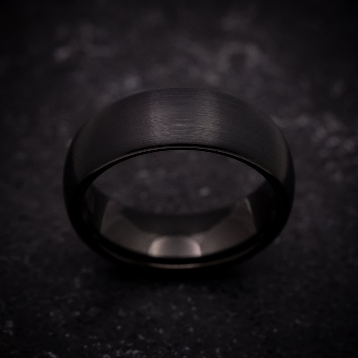 Black Tungsten Ring