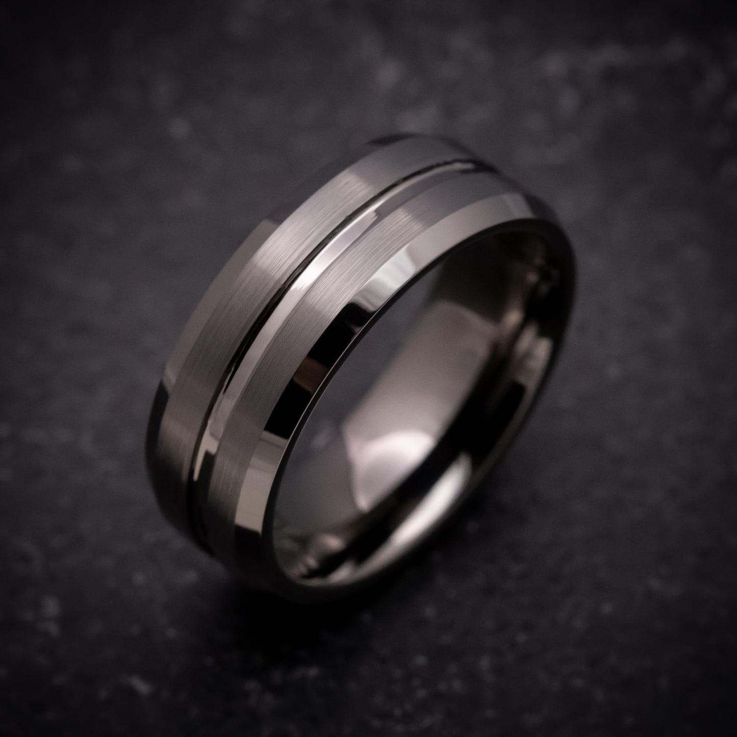 Tungsten Ring with Satin Finish